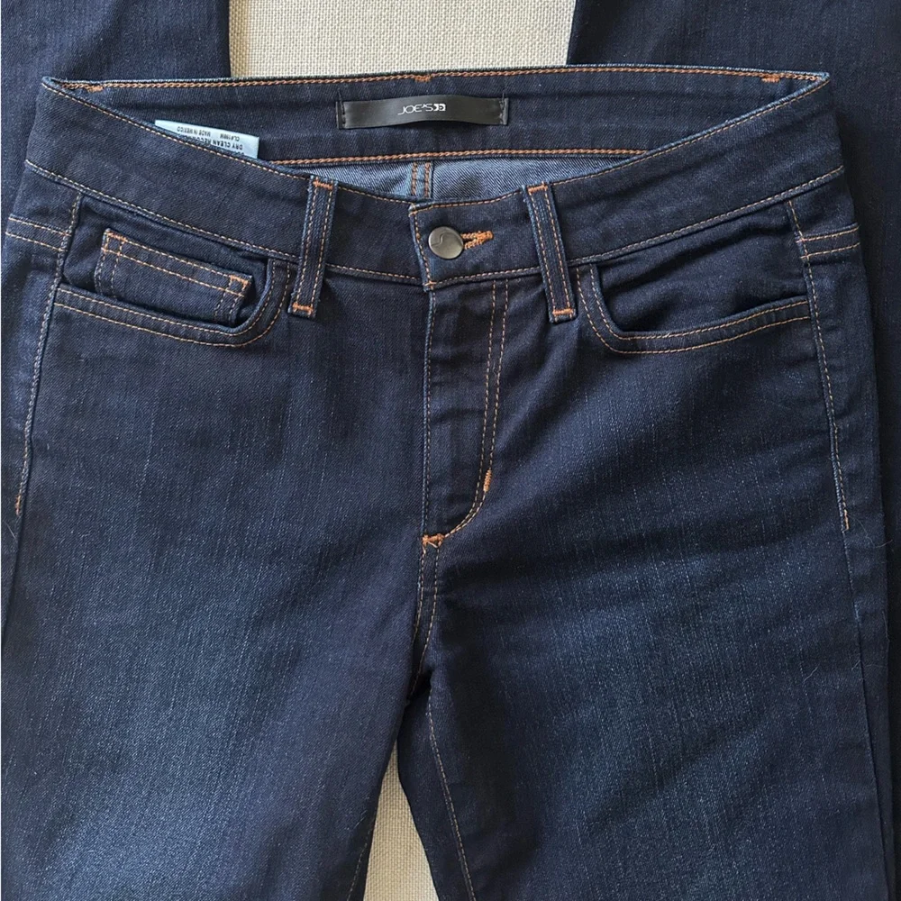 JOE'S Icon Flare Jeans 26 x 34 Lisa Dark Denim Wash - Picture 10 of 11